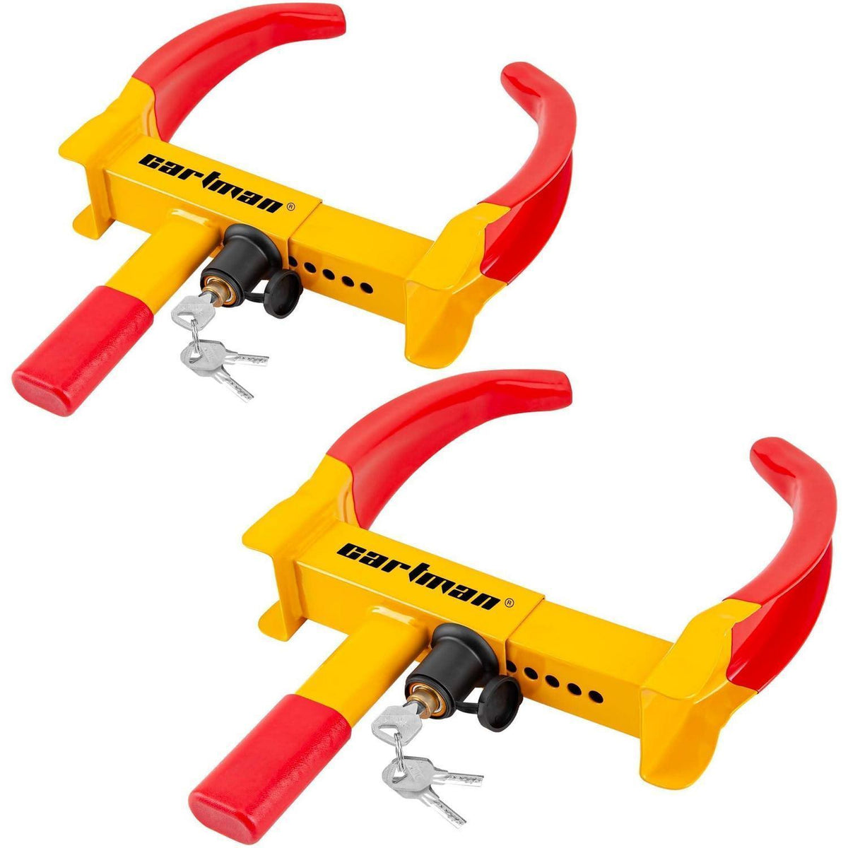 Anhänger-Radschloss 2er-Pack – Universell & Sicher