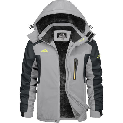 Herren Winterjacke Wasserdicht & Warm – Skijacke Outdoor