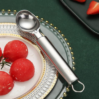 Edelstahl Eisportionierer Melonenballer Scooper
