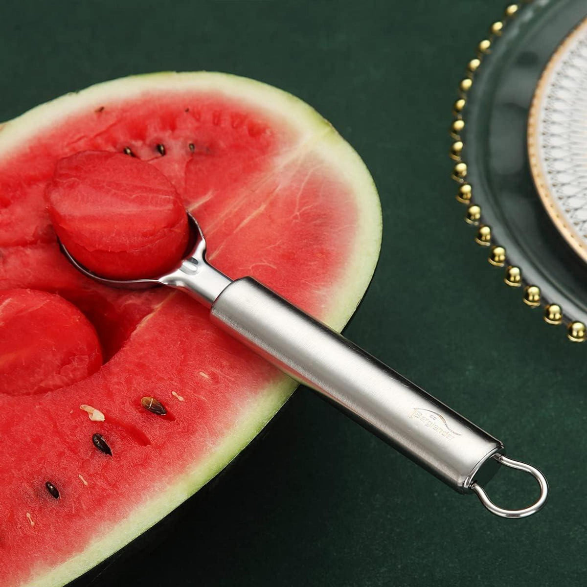 Edelstahl Eisportionierer Melonenballer Keksportionierer Gadgets