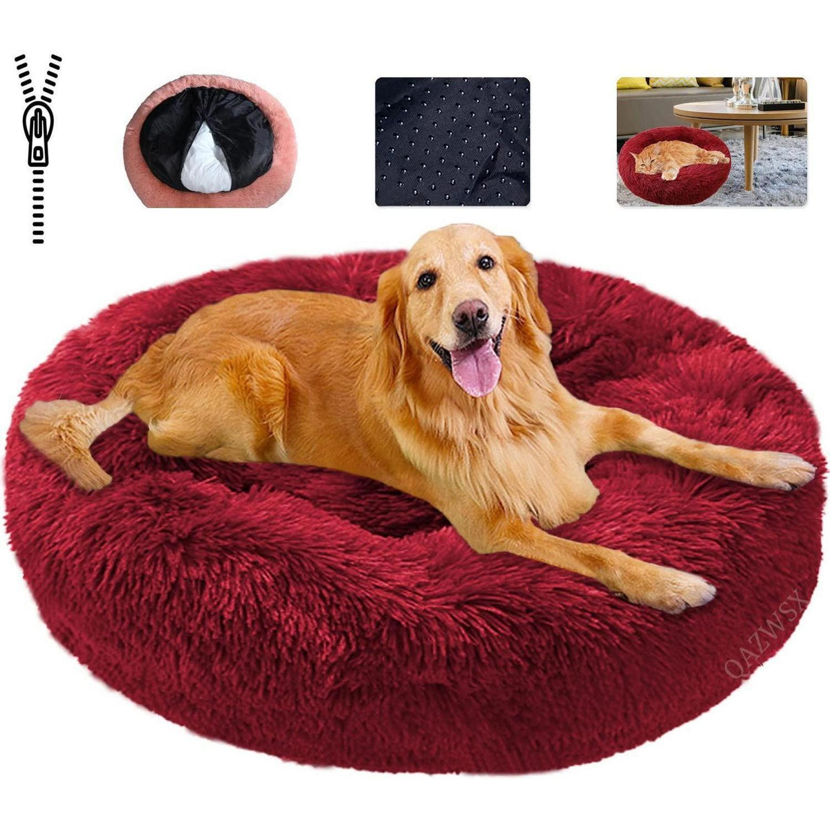 Flauschiges Haustierbett – Weiches Hundekissen für Entspannung 3XL