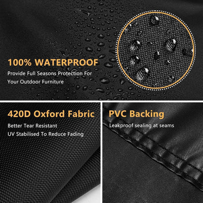 Hängesessel Abdeckung Ø120 x H190cm – Wasserdicht & Winterfest
