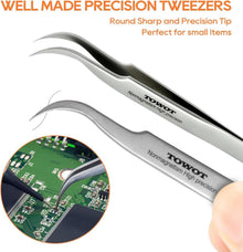 Präzisionspinzette aus Edelstahl für Handwerk Elektronik