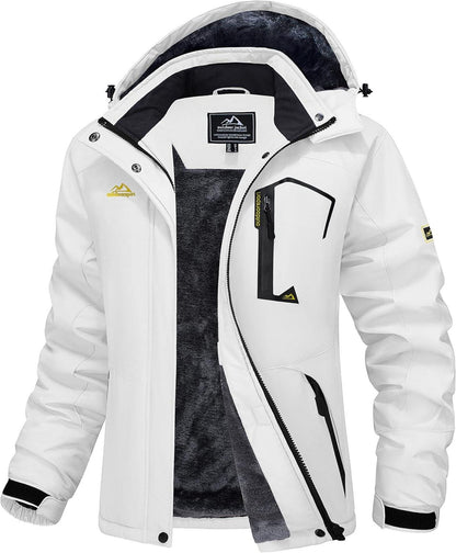 Warme Winter Softshell Outdoorjacke mit Fleecefutter