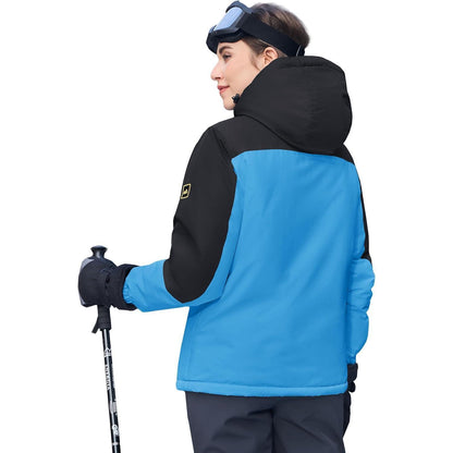 Damen Skijacke Winterjacke mit Fleece – Wasserdicht & Winddicht