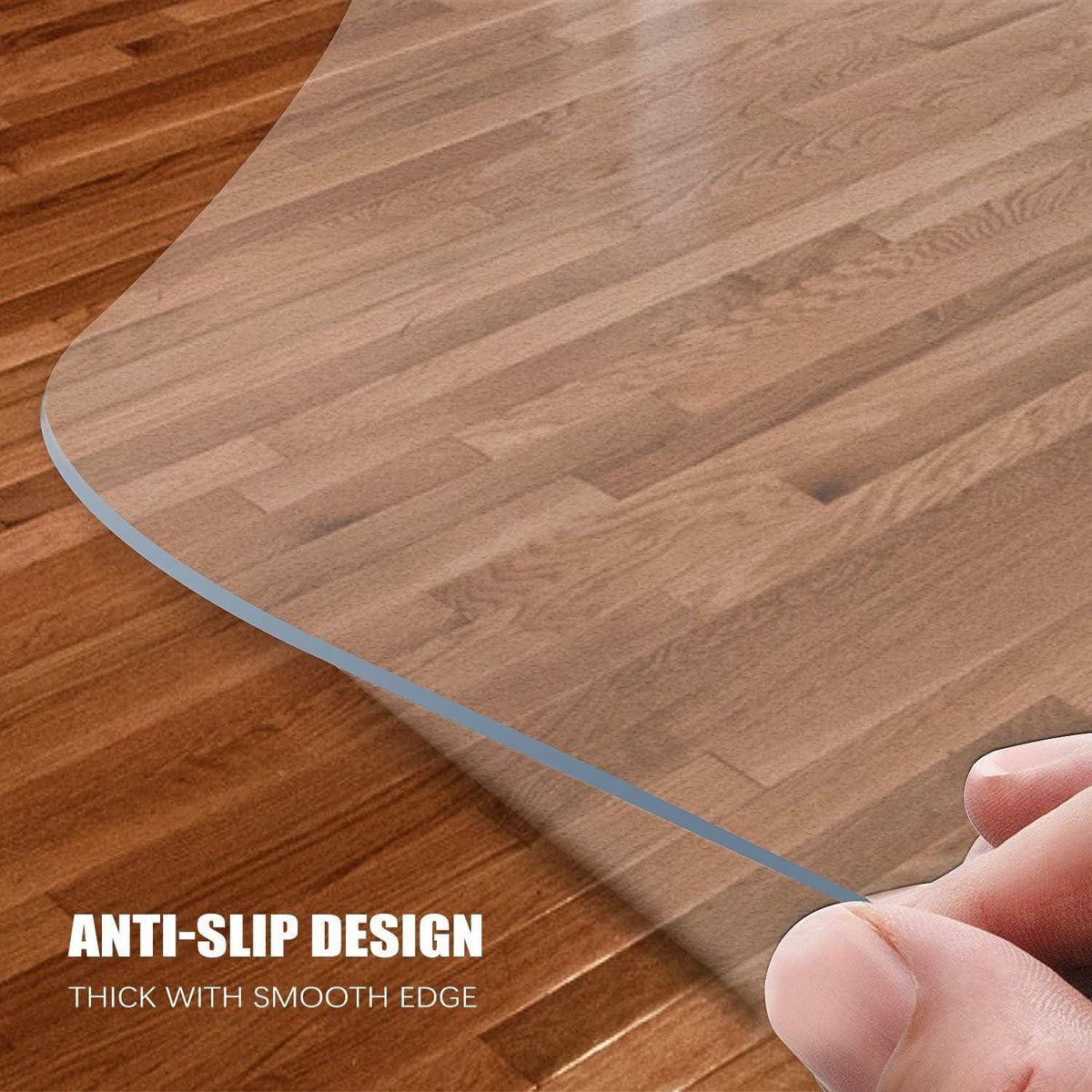 Stuhlmatte Klar 112x147cm Hartboden Büro Zuhause Schutzmatte