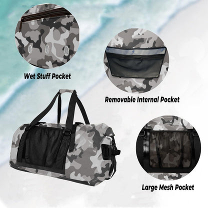 65L Wasserdichte Duffelbag – Reisetasche für Motorrad & Wassersport