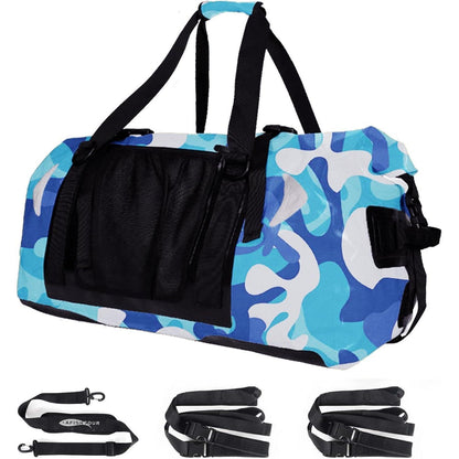 65L Wasserdichte Duffelbag – Motorrad-Reisetasche mit Gurten