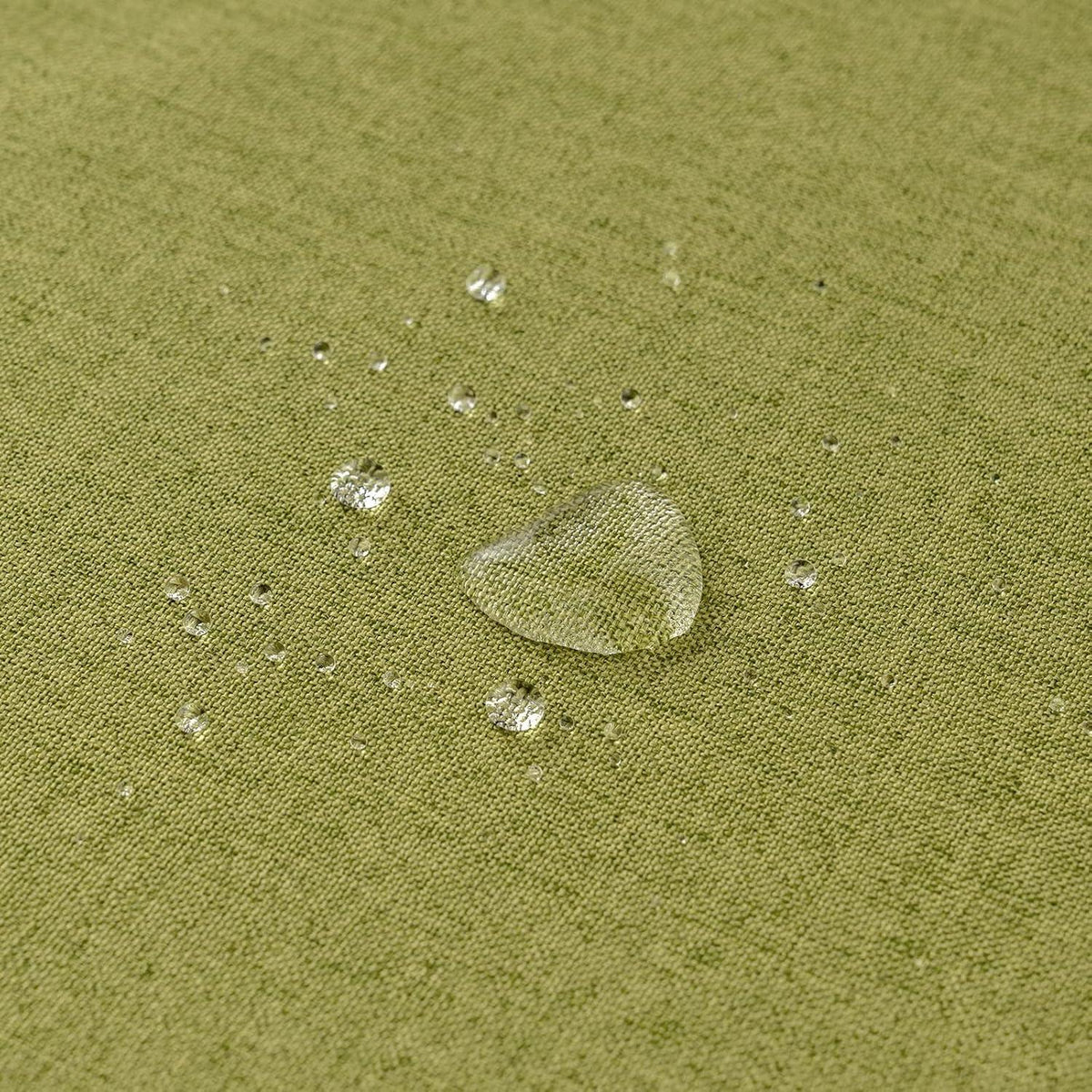 Wasserdichte Outdoor Kissenbezüge 50x50cm 2er Set Gras-Grün