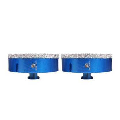 Diamant Fliesenbohrer 125mm M14 für Winkelschleifer 2 Stück