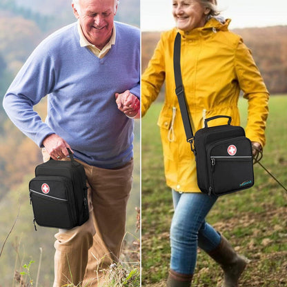 Medikamententasche mit Insulin-Kühler & Notfallkarte