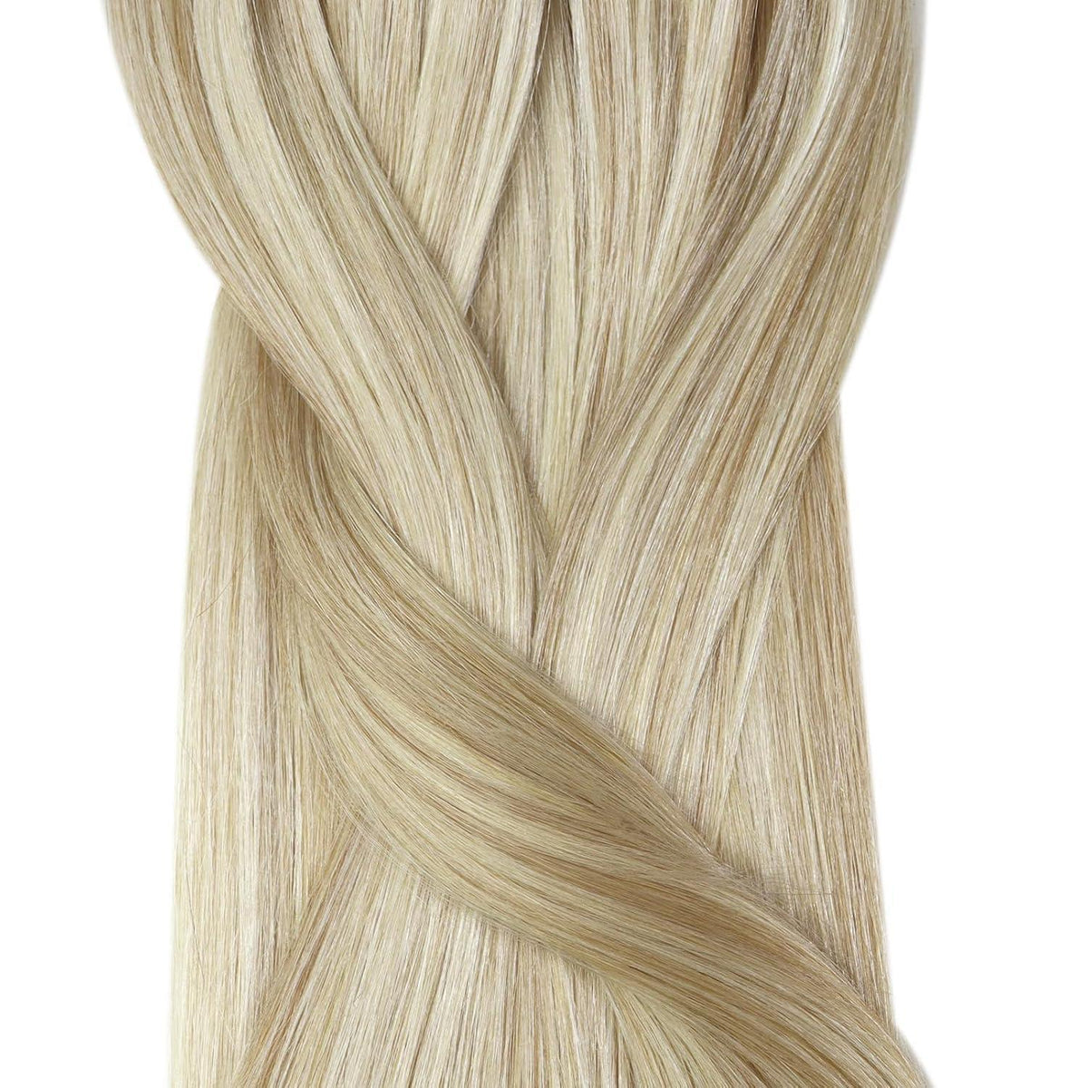 Blond Echthaar Microring Extensions 40cm - #16/22
