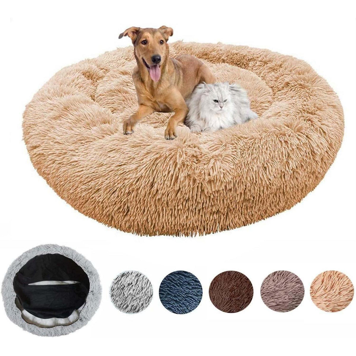 Orthopädisches Hundebett XXL – Waschbar & Kuschelig