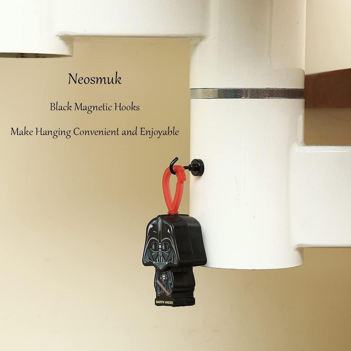 Starke Magnethaken 10kg, Neodym, 6 Stück, Rostfrei