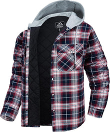 Kariertes Hemdjacke Winter Thermohemd Herren EcoSoho