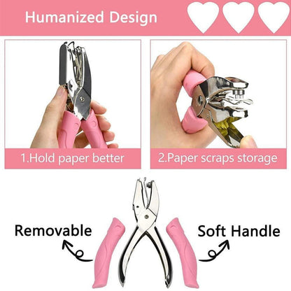 3er-Set Locher – Handlochzange für Papier, Basteln & Büro