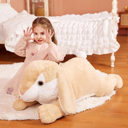 Riesiger Kuschelhase 78cm - Flauschiges Plüschtier Geschenk