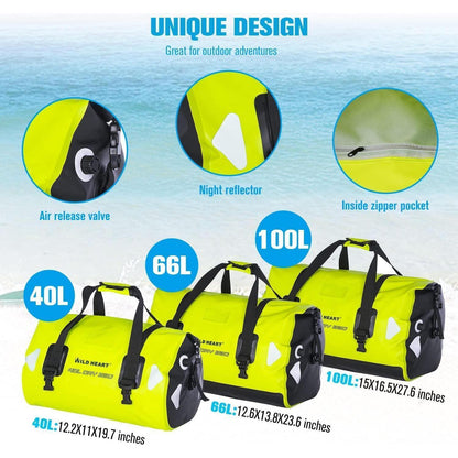 Wasserdichte Reisetasche 40L/66L/100L für Wassersport & Outdoor