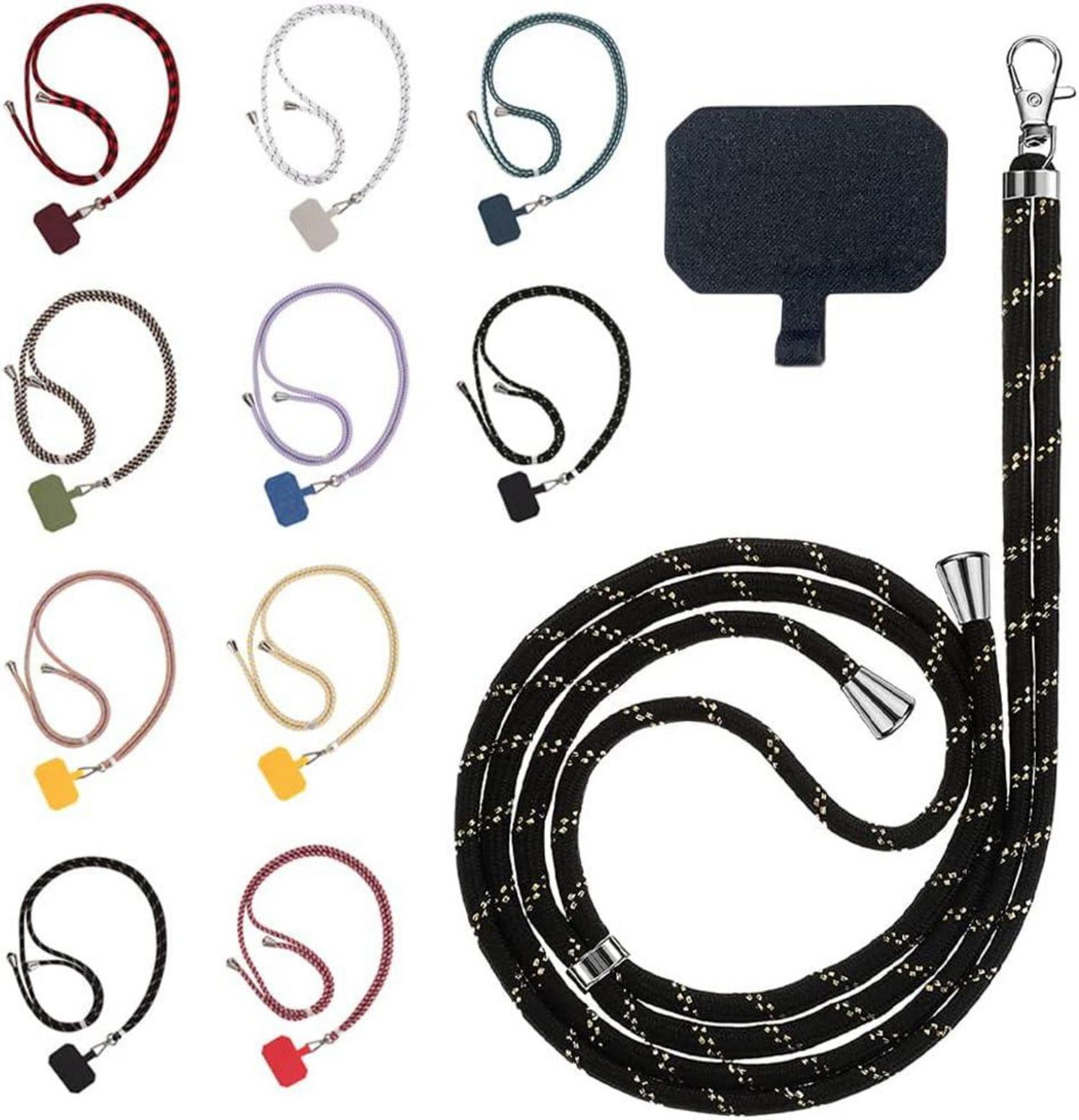 Handykette Universal zum Umhängen - Blau - Smartphone Halskette