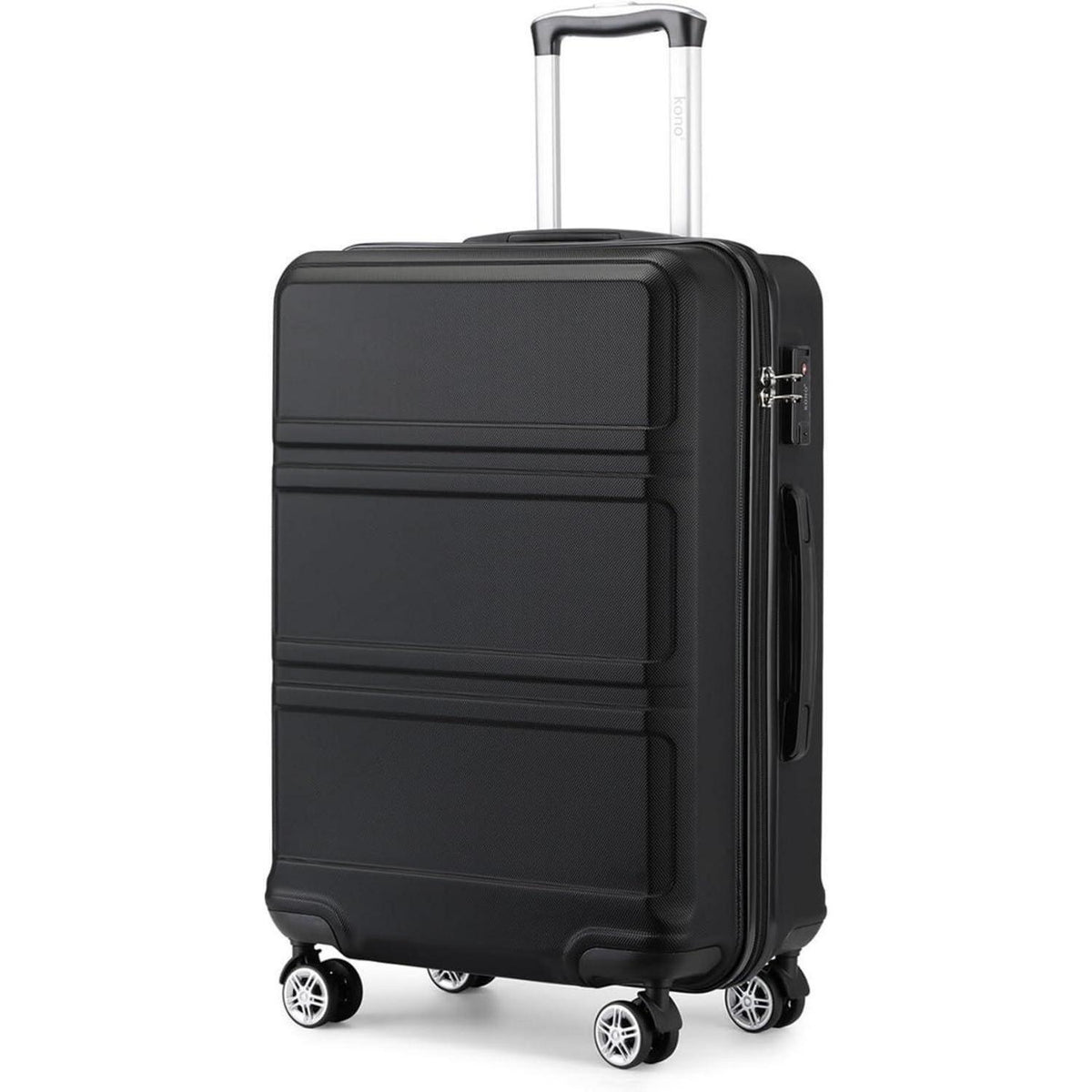 XL Hartschalenkoffer mit TSA Schloss und 4 Rollen