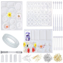 Resin Gießharz Form Set - 165pcs Schmuck Selber Machen