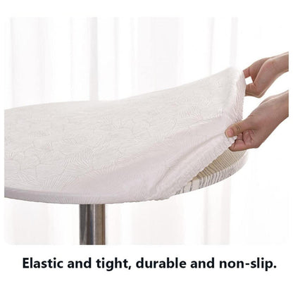 Runde Tischdecke Polyester 80cm Grün – Wasserdicht & Pflegeleicht