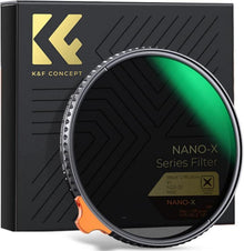 K&F Concept 67mm Filter ND2-ND32 2in1 Black-Mist & ND Variable