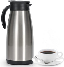 Isolierkanne Edelstahl Thermoskanne doppelwandig Vakuum Kaffeekanne