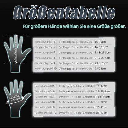 Torwarthandschuhe mit Fingersave und 4mm Latex, Schwarz-Grün