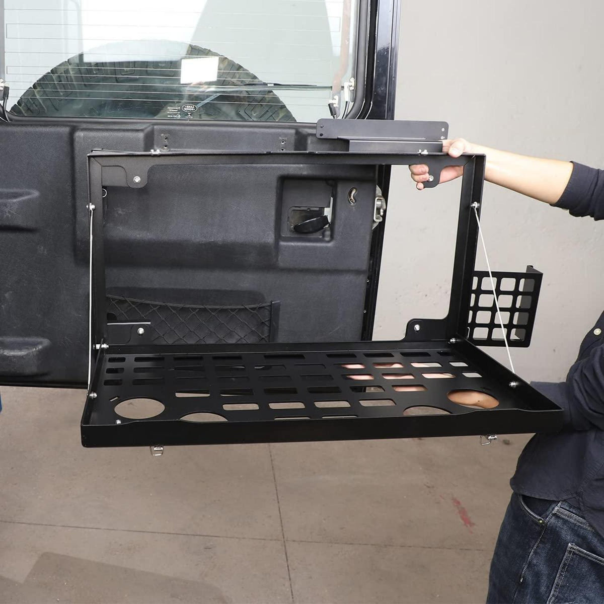 Zusammenklappbarer Kofferraum-Organizer für Defender 90/110 (2004-2019)