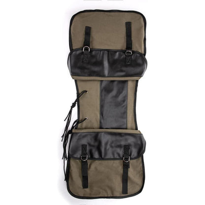 Motorrad Satteltasche Canvas Wasserdicht – Werkzeug & Gepäcktasche