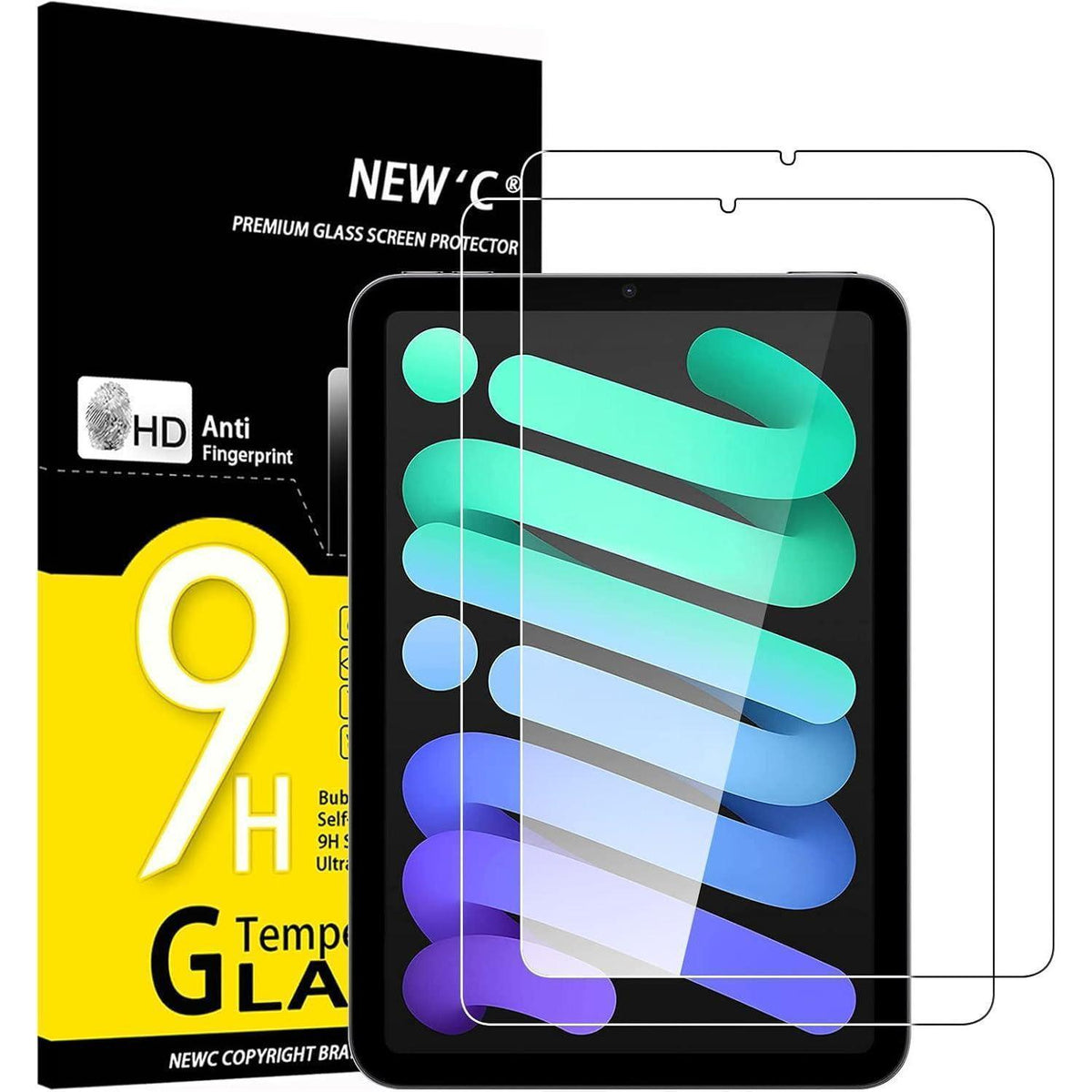 Panzer Schutzfolie iPad mini 7/6 8,3 Zoll – 2er Pack