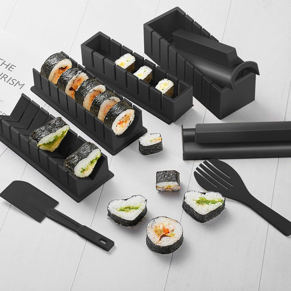 Sushi Maker Kit 20-teilig Anfänger Set für Selbstgemachtes