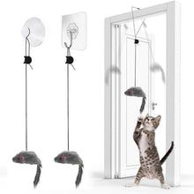 Katzenspielzeug Set Selbstbeschäftigung Elastische Maus für