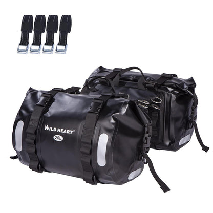 Wasserdichte Motorrad Satteltasche 40L – Robust & Vielseitig