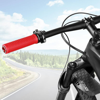Ergonomische Fahrradgriffe MTB – Rutschfest & Komfortabel Rot