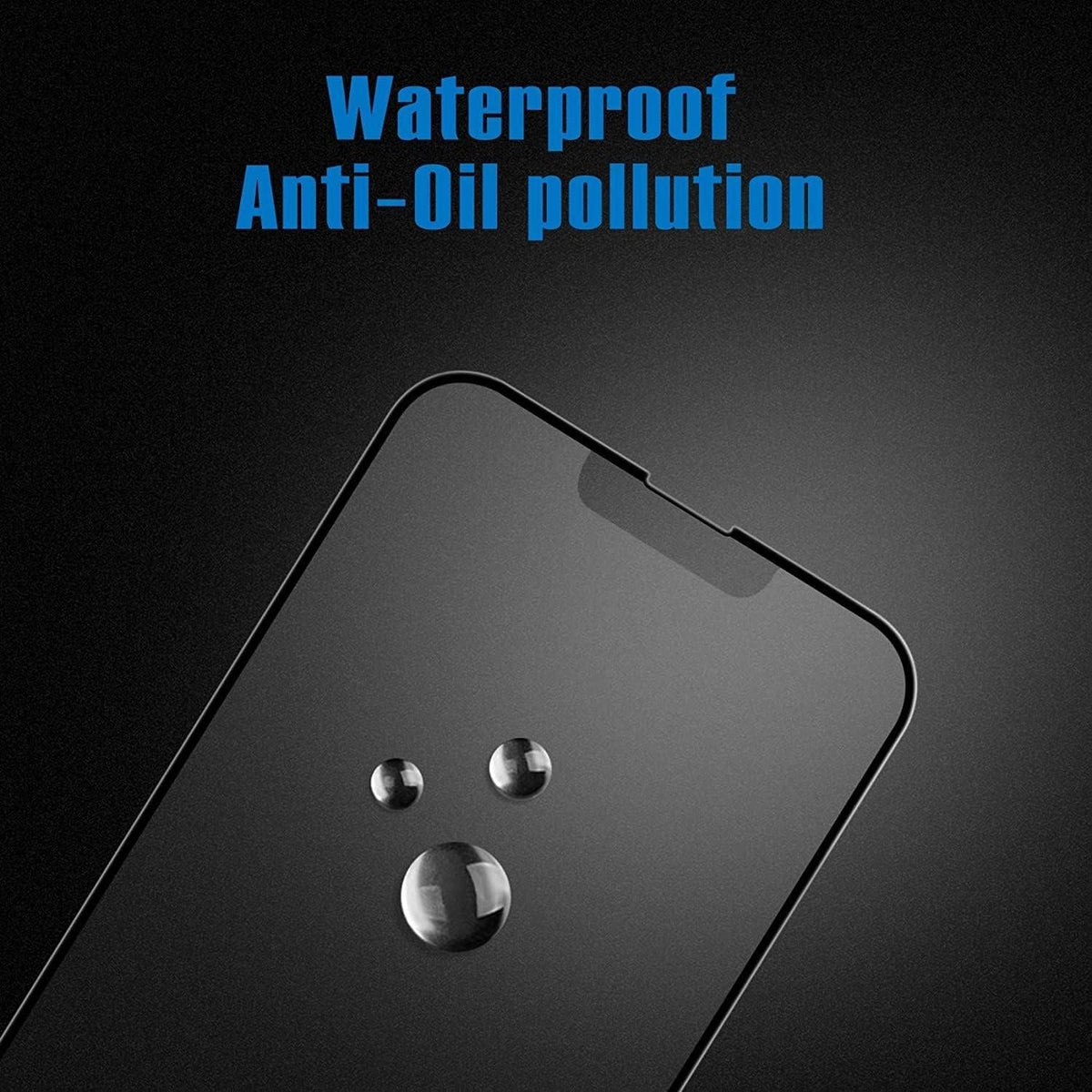 2 Stück Matt Panzer Schutzfolie für iPhone 14/13/13 Pro 6,1 Zoll