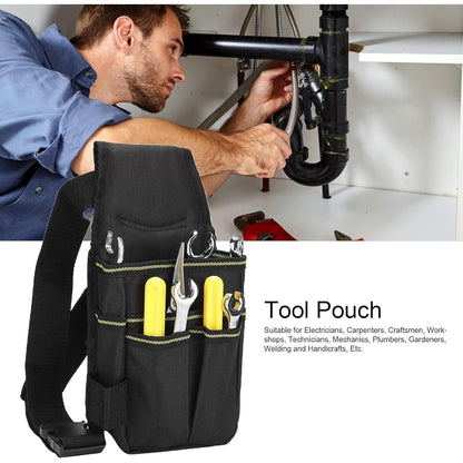 Werkzeugtasche mit Gürtel, Oxford Stoff, für Elektriker & Gärtner
