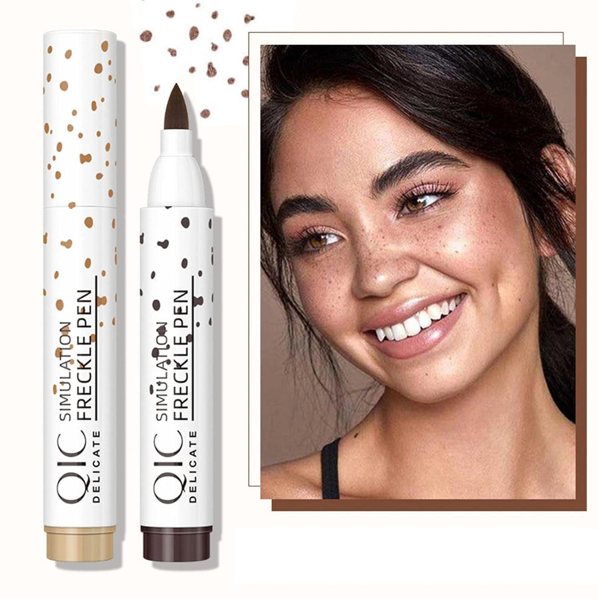 Sommersprossenstift – Natürliches Fake-Sommersprossen Make-Up