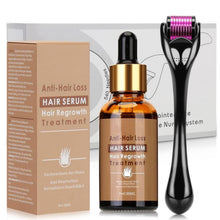 Dermaroller Haaröl Bartroller Set 30ML gegen Haarausfall
