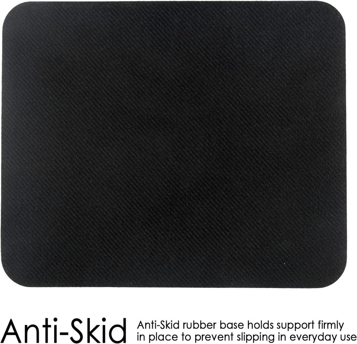 Mousepad Gaming Office Mauspad waschbar 24x20x0,3cm Rutschfeste Naturkautschukbasis