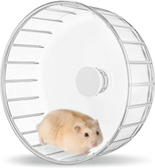 Transparentes Laufrad für Hamster 18cm leise Spielzeug