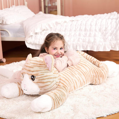 Riesen Katze Kuscheltier 78cm - Plüschtier Geschenk für Kinder