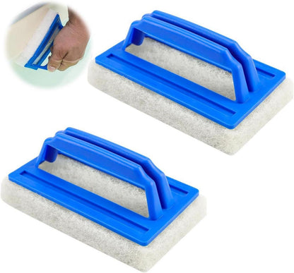 Pool Schwamm 2 Stück Randreiniger Poolschwamm Bürste Schwamm Reinigung