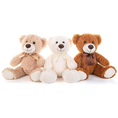 Süßes Teddybär Set 3er-Pack – Kawaii Plüschtiere 35cm
