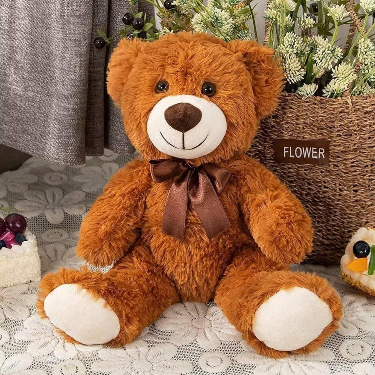 Süßes Teddybär Set 3er-Pack – Kawaii Plüschtiere 35cm