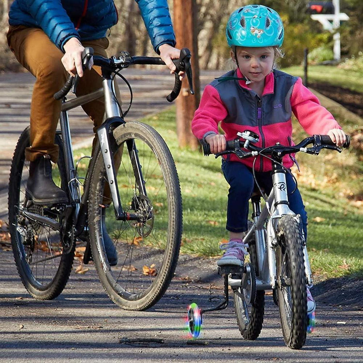 Fahrrad Stützräder Kinder & Erwachsene | Universal & Verstellbar