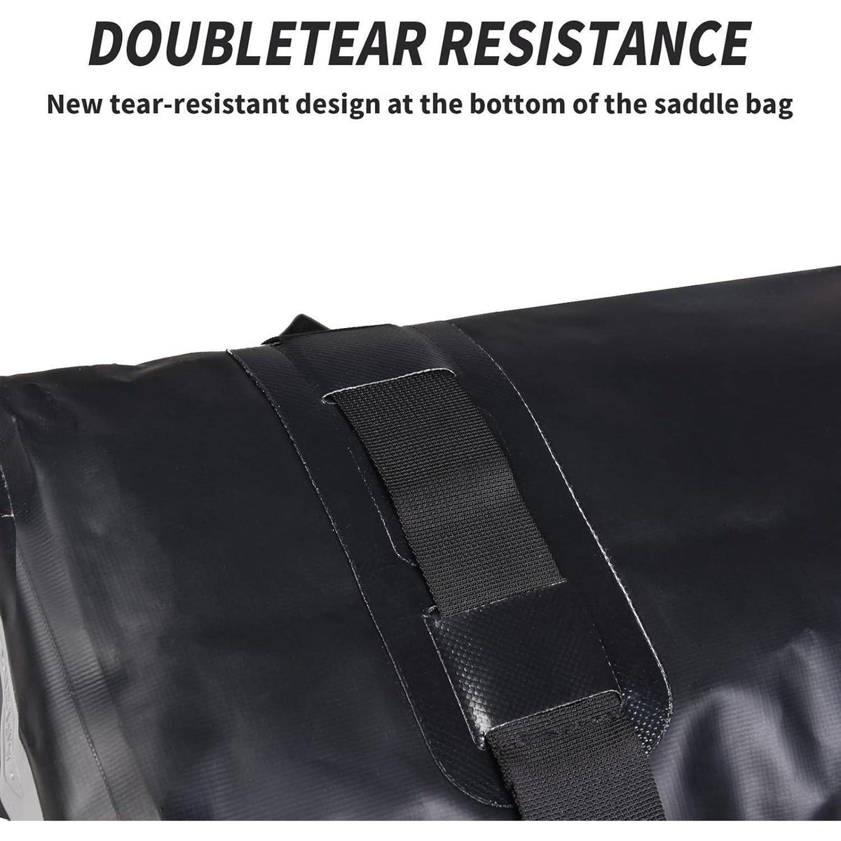 Wasserdichte Motorrad Satteltaschen 50L – Gelb (2er-Pack)