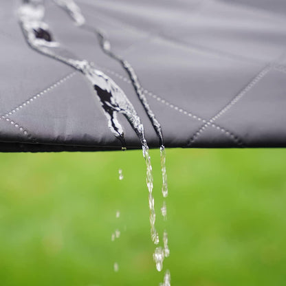 Wasserdichte Fleece Campingdecke – Grau, 145x200 cm