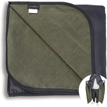 Wasserdichte Fleecedecke 145x200cm – Armeegrün